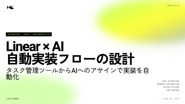 タスク管理ツール（Linear）で、担当者をAIにアサインしたら自動でIssueに対するタスクが走り、PRを作成、報告してくれる仕組みを作る【AI時代の実務設計シリーズ】
